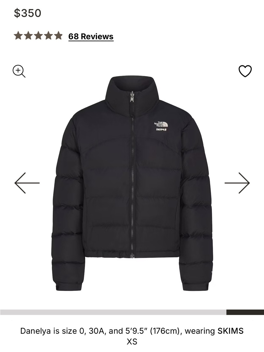 THE NORTH FACE X SKIMS
2000 RETRO NUPTSE JACKET M - Picture 3 of 15